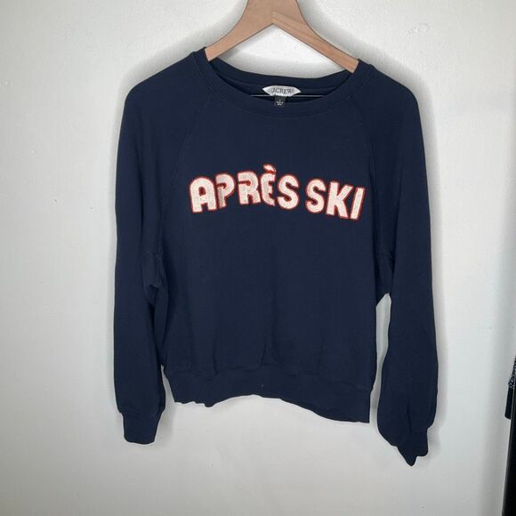 J. Crew Apres Ski Sweatshirt - Picture 2 of 7